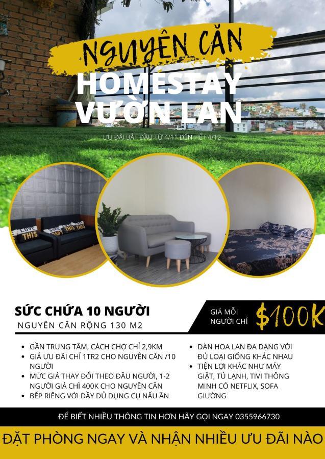 Vuon Lan Homestay Da Lat- Nguyen Can 132M2 Exterior foto